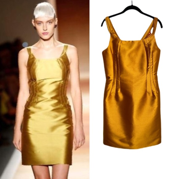 Cesar Galindo Dresses & Skirts - Czar by Cesar Galindo NYFW Runway Copper Mini Dress 10